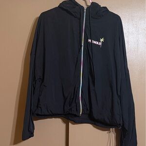 PINK Victoria's Secret Black Hawaii Jacket